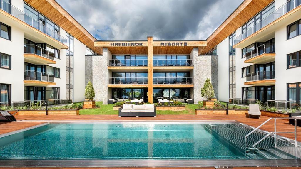 Apartmán C317 Hrebienok Resort 2 Vysoké Tatry Kültér fotó